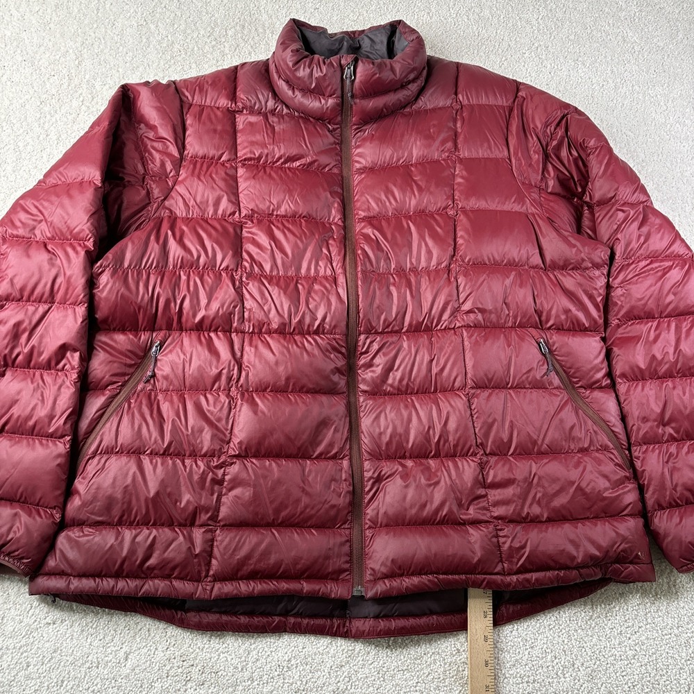 REI Co-Op Goose Down Puffer Jacket Men's 3XL Red Gorpcore Outdoor Workwear Camp
